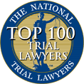 Awarded as TOP 100 TRIAL Lawyer By The National Trial Lawyers in Florida