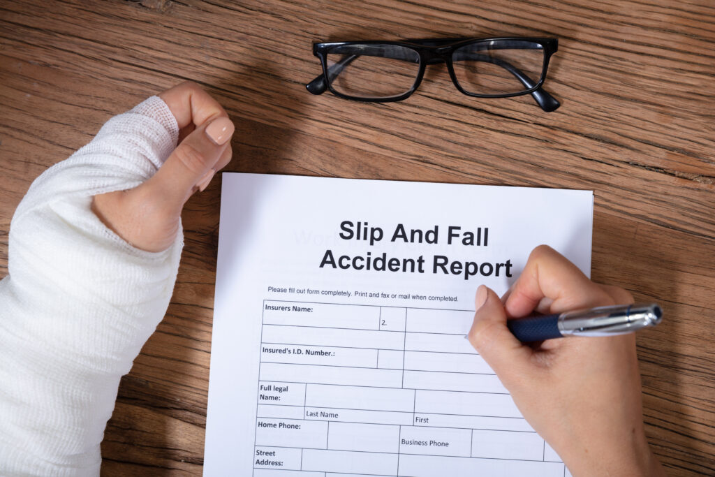 Slip and Fall Claim